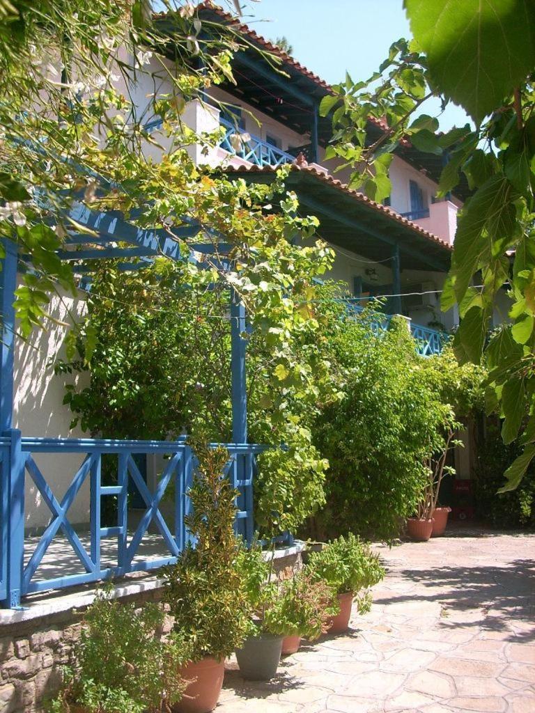 Blue Horizon Apartment Marathokampos Ngoại thất bức ảnh