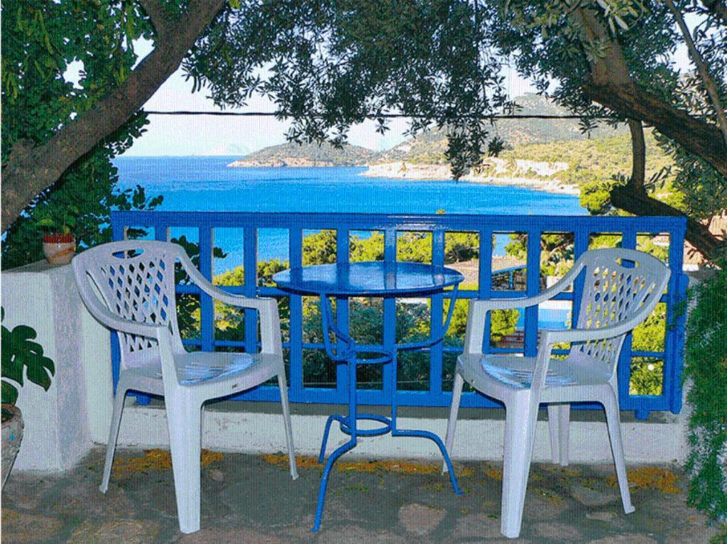 Blue Horizon Apartment Marathokampos Ngoại thất bức ảnh